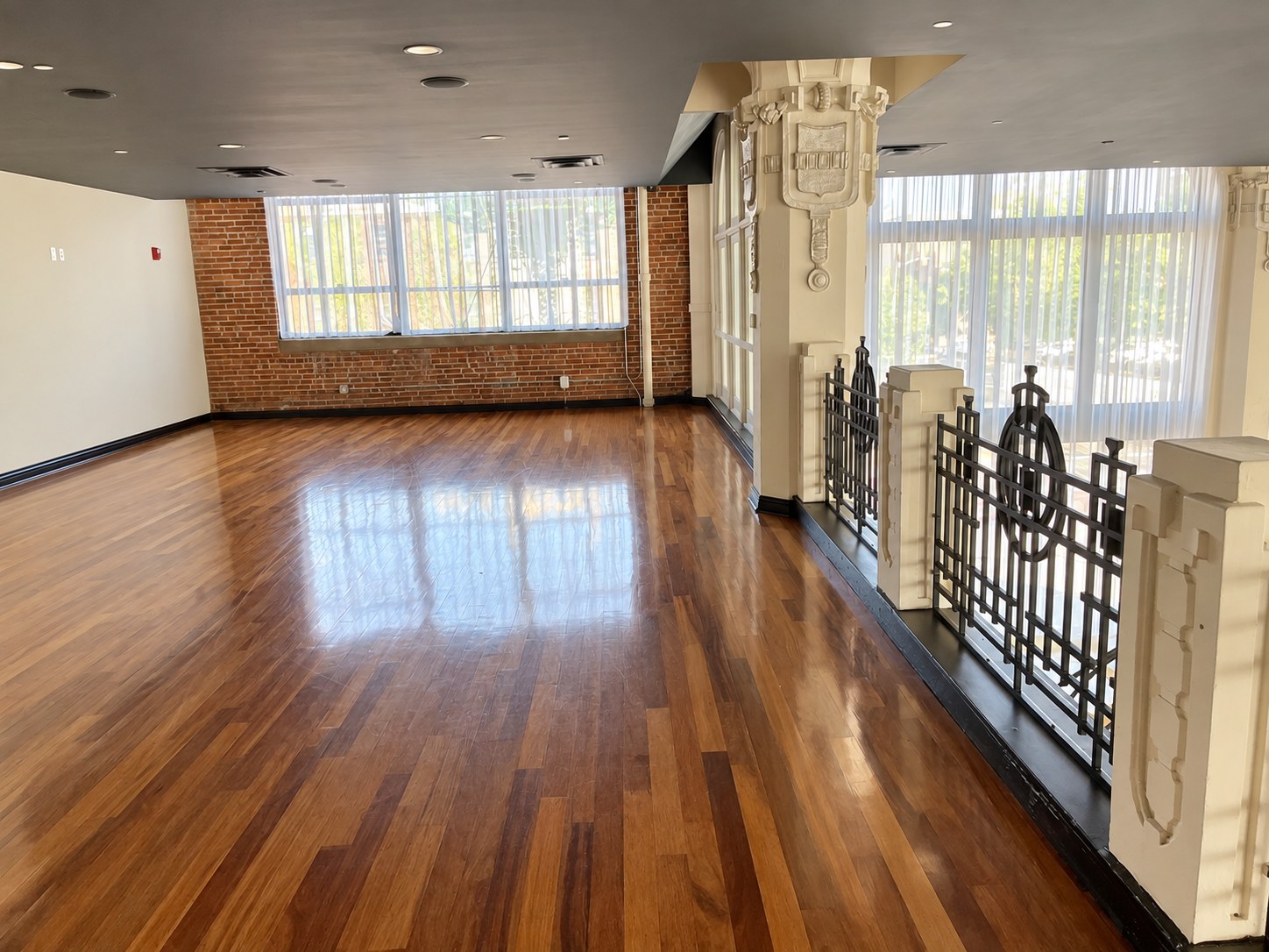 Enhanced Lumen room before Baby & bridal showers staging